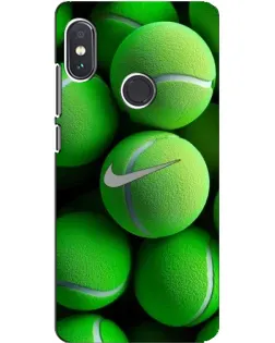 Чохол для Xiaomi Redmi Note 5 з картинкою «Тенісні м'ячі Найк»