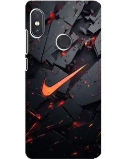 Чохол для Xiaomi Redmi Note 5 з картинкою «Nike — ефект розломів»
