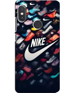 Чохол для Xiaomi Redmi Note 5 з картинкою «Колекція кросівок Nike»
