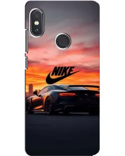 Чохол для Xiaomi Redmi Note 5 з картинкою «Nike та суперкар»