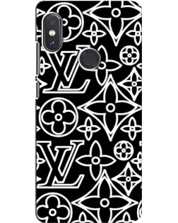 Чохол для Xiaomi Redmi Note 5 з картинкою «Чорно-білий візерунок LV» Чохол для Xiaomi Redmi Note 5 з картинкою «Чорно-білий візерунок LV»