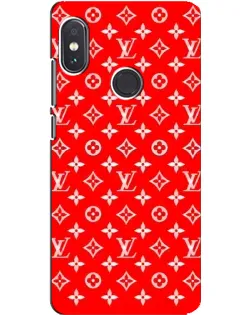 Чохол для Xiaomi Redmi Note 5 з картинкою «Яскравий паттерн LV»