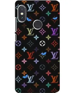 Чохол для Xiaomi Redmi Note 5 з картинкою «Кольорова монограма LV»