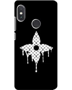 Чохол для Xiaomi Redmi Note 5 з картинкою «Квіткова монограма»