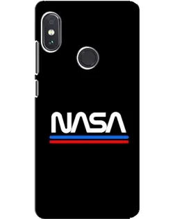 Чохол для Xiaomi Redmi Note 5 з картинкою «NASA — класика Red Blue» Чохол для Xiaomi Redmi Note 5 з картинкою «NASA — класика Red Blue»