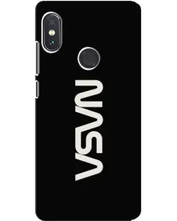 Чохол для Xiaomi Redmi Note 5 з картинкою «NASA — вертикальний логотип»