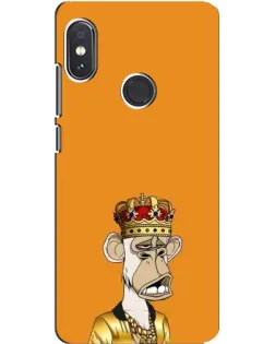 Чохол для Xiaomi Redmi Note 5 з картинкою «Золота мавпа Bored Ape» Чохол для Xiaomi Redmi Note 5 з картинкою «Золота мавпа Bored Ape»
