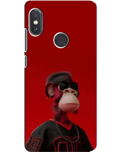 Чохол для Xiaomi Redmi Note 5 з картинкою «Bored Ape в червоному» Чохол для Xiaomi Redmi Note 5 з картинкою «Bored Ape в червоному»