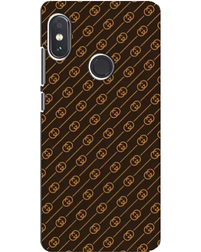 Чохол для Xiaomi Redmi Note 5 з картинкою «Gucci — золоті діагоналі» Чохол для Xiaomi Redmi Note 5 з картинкою «Gucci — золоті діагоналі»