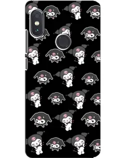 Чохол для Xiaomi Redmi Note 5 з картинкою «Чорний паттерн Kuromi» Чохол для Xiaomi Redmi Note 5 з картинкою «Чорний паттерн Kuromi»