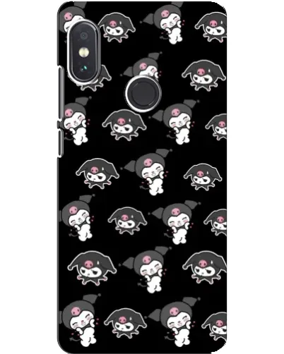 Чохол для Xiaomi Redmi Note 5 з картинкою «Чорний паттерн Kuromi» Чохол для Xiaomi Redmi Note 5 з картинкою «Чорний паттерн Kuromi»