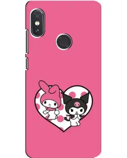 Чохол для Xiaomi Redmi Note 5 з картинкою «Kuromi та My Melody» Чохол для Xiaomi Redmi Note 5 з картинкою «Kuromi та My Melody»