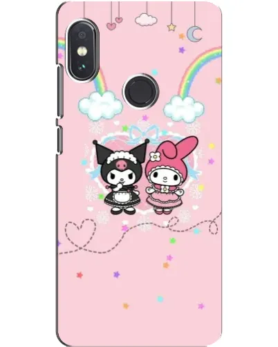 Чохол для Xiaomi Redmi Note 5 з картинкою «My Melody та Kuromi» Чохол для Xiaomi Redmi Note 5 з картинкою «My Melody та Kuromi»
