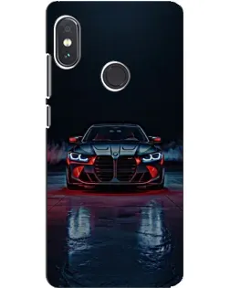 Чохол для Xiaomi Redmi Note 5 з картинкою «BMW на мокрій дорозі»