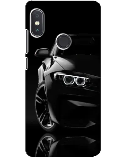Чехол для Xiaomi Redmi Note 5 с картинкой «Черная BMW — профиль» Чехол для Xiaomi Redmi Note 5 с картинкой «Черная BMW — профиль»