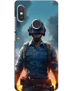 Чохол для Xiaomi Redmi Note 5 з картинкою «PUBG — реалістичний герой»