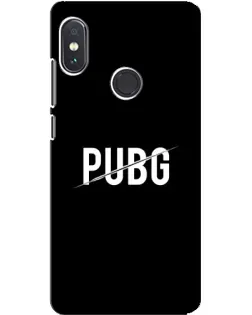 Чохол для Xiaomi Redmi Note 5 з картинкою «PUBG — білий логотип»