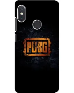 Чохол для Xiaomi Redmi Note 5 з картинкою «PUBG — золотий логотип»