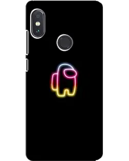 Чохол для Xiaomi Redmi Note 5 з картинкою «Among Us градієнт»