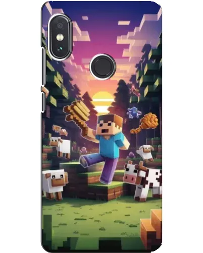 Чохол для Xiaomi Redmi Note 5 з картинкою «Стів на фермі» Чохол для Xiaomi Redmi Note 5 з картинкою «Стів на фермі»