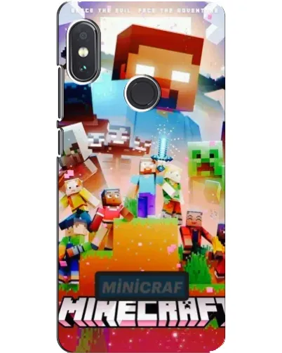 Чохол для Xiaomi Redmi Note 5 з картинкою «Minecraft герої гри» Чохол для Xiaomi Redmi Note 5 з картинкою «Minecraft герої гри»