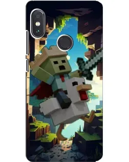 Чохол для Xiaomi Redmi Note 5 з картинкою «Стів та гусь» Чохол для Xiaomi Redmi Note 5 з картинкою «Стів та гусь»