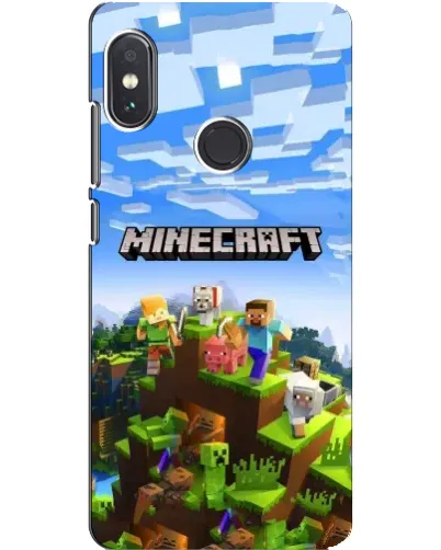 Чохол для Xiaomi Redmi Note 5 з картинкою «Minecraft класичний світ» Чохол для Xiaomi Redmi Note 5 з картинкою «Minecraft класичний світ»