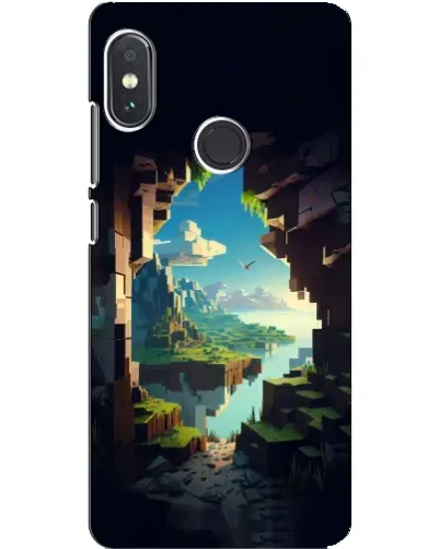 Чохол для Xiaomi Redmi Note 5 з картинкою «Вид з печери» Чохол для Xiaomi Redmi Note 5 з картинкою «Вид з печери»
