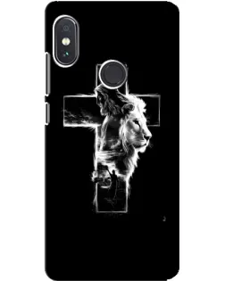Чехол для Xiaomi Redmi Note 5 с картинкой «Сияющий крест Jesus»