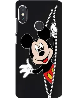 Чохол для Xiaomi Redmi Note 5 з картинкою «Міккі розсуває стіни»