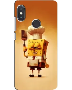 Чохол для Xiaomi Redmi Note 5 з картинкою «Губка Боб кухар»