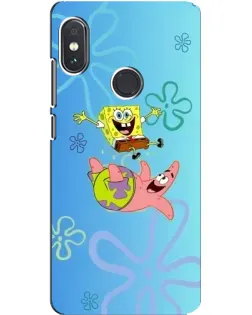 Чохол для Xiaomi Redmi Note 5 з картинкою «Спанч Боб та Патрік»