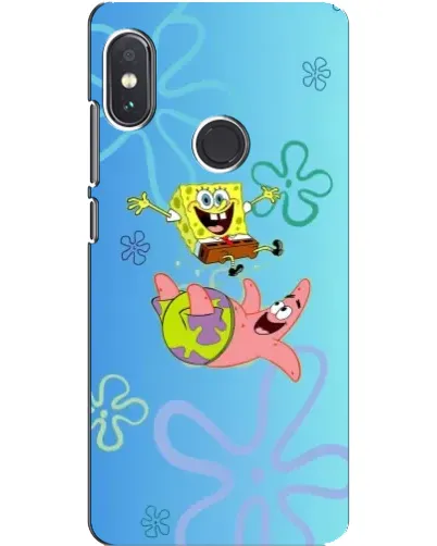 Чохол для Xiaomi Redmi Note 5 з картинкою «Спанч Боб та Патрік»