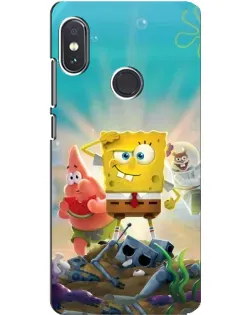 Чохол для Xiaomi Redmi Note 5 з картинкою «Спанч Боб переможець»