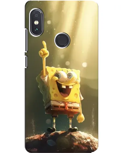 Чохол для Xiaomi Redmi Note 5 з картинкою «Сяючий Спанч Боб»