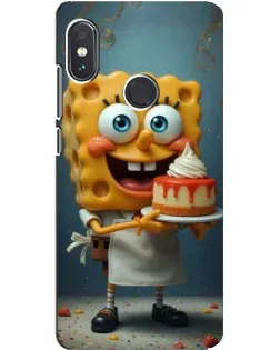 Чохол для Xiaomi Redmi Note 5 з картинкою «Кухар Спанч Боб»