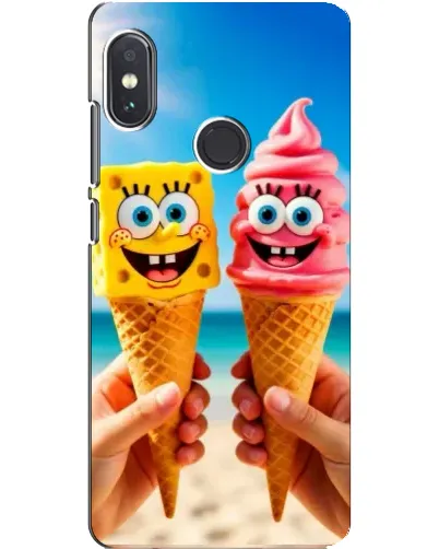 Чохол для Xiaomi Redmi Note 5 з картинкою «Спанч Боб морозиво»