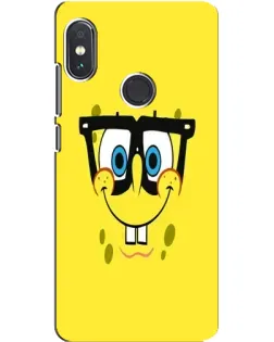 Чохол для Xiaomi Redmi Note 5 з картинкою «Мінімалістичний Спанч Боб»