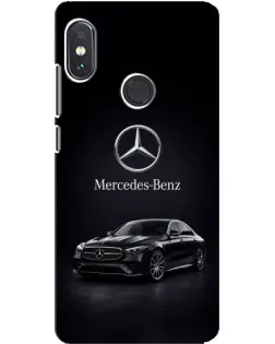 Чохол для Xiaomi Redmi Note 5 з картинкою «Mercedes — решітка радіатора»