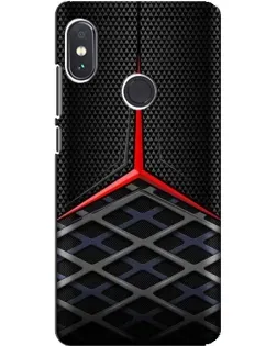 Чохол для Xiaomi Redmi Note 5 з картинкою «Mercedes Carbon Grid»