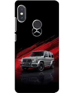 Чохол для Xiaomi Redmi Note 5 з картинкою «Mercedes G-Class червоний»
