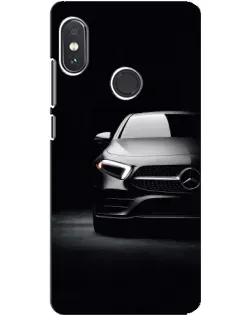 Чохол для Xiaomi Redmi Note 5 з картинкою «Світло фар Mercedes»