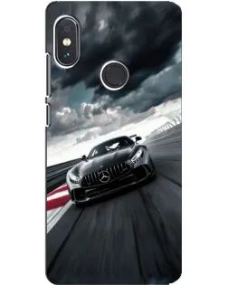 Чохол для Xiaomi Redmi Note 5 з картинкою «Гоночний Mercedes AMG»