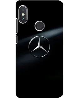Чохол для Xiaomi Redmi Note 5 з картинкою «Mercedes на металі»