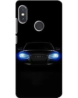 Чохол для Xiaomi Redmi Note 5 з картинкою «Audi в неоні»