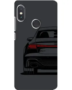 Чохол для Xiaomi Redmi Note 5 з картинкою «Задня частина Audi — арт»