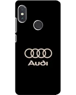 Чохол для Xiaomi Redmi Note 5 з картинкою «Audi — золотий логотип»