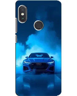 Чохол для Xiaomi Redmi Note 5 з картинкою «Audi — блакитна енергія»