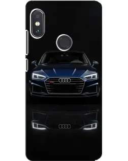 Чохол для Xiaomi Redmi Note 5 з картинкою «Audi — нічне відображення»