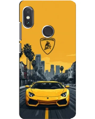 Чохол для Xiaomi Redmi Note 5 з картинкою «Жовтий Lamborghini місто» Чохол для Xiaomi Redmi Note 5 з картинкою «Жовтий Lamborghini місто»